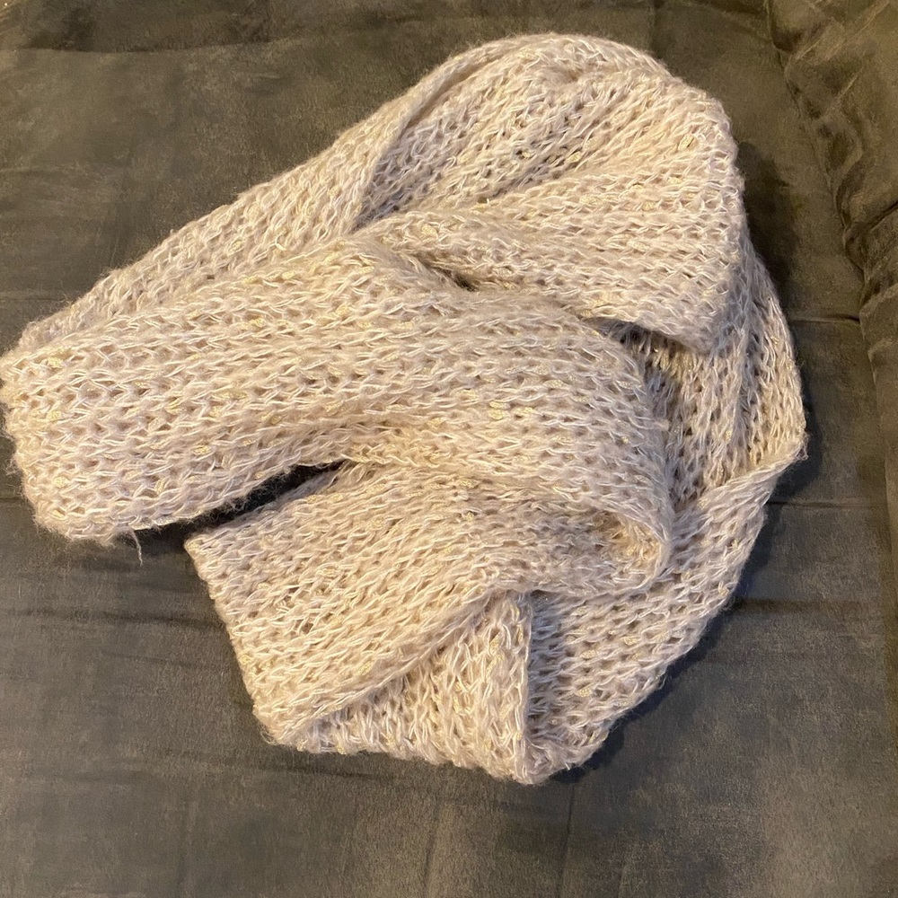 Beige Infinity Scarf